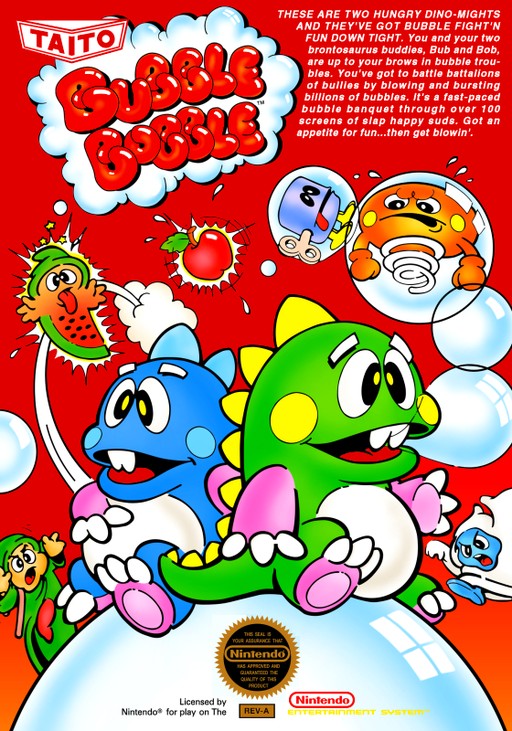 Bubble Bobble (Khủng Long Thổi Bong Bóng)