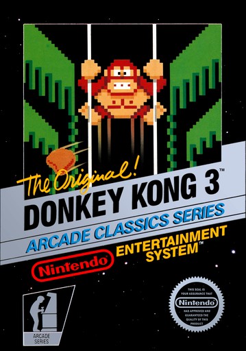 Donkey Kong 3 (Bắn Thuốc Trừ Sâu - Stanley Làm Vườn)
