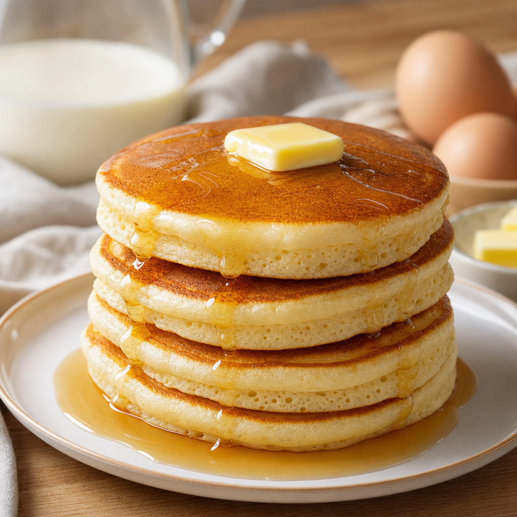 Bí ẩn khoa học sau chiếc bánh pancake bơ sữa xốp mềm hoàn hảo