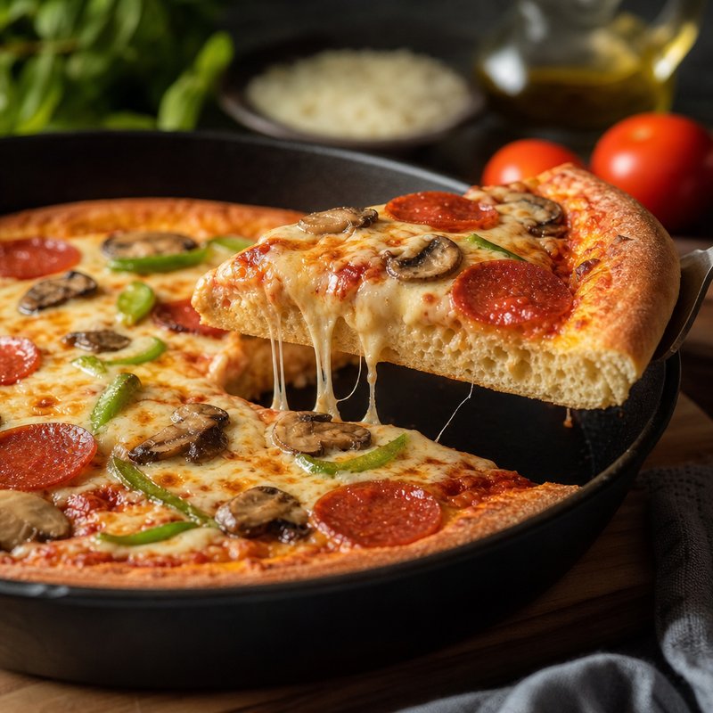 Bí mật khoa học đằng sau chiếc pizza chảo hoàn hảo: tại sao đế dày giòn tan mà vẫn mềm tơi bên trong?