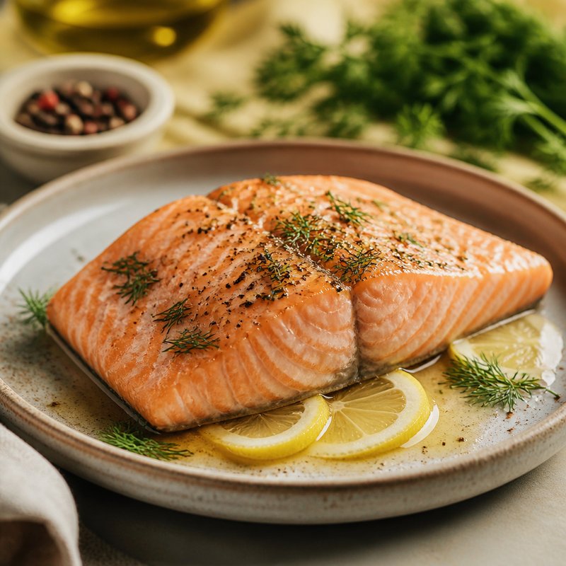 Cá hồi sous vide: tại sao miếng cá chín hoàn hảo lại không cần lửa to?