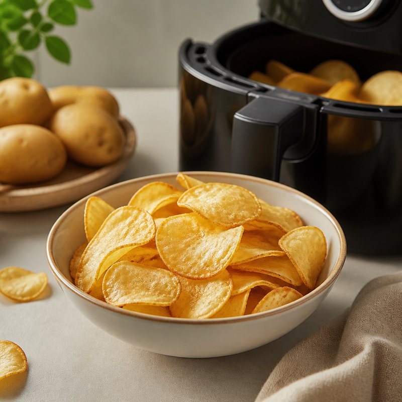 Chips ỉu rồi thì đừng vội vứt — nồi chiên không dầu 'hồi sinh' chúng trong 3 phút đấy!