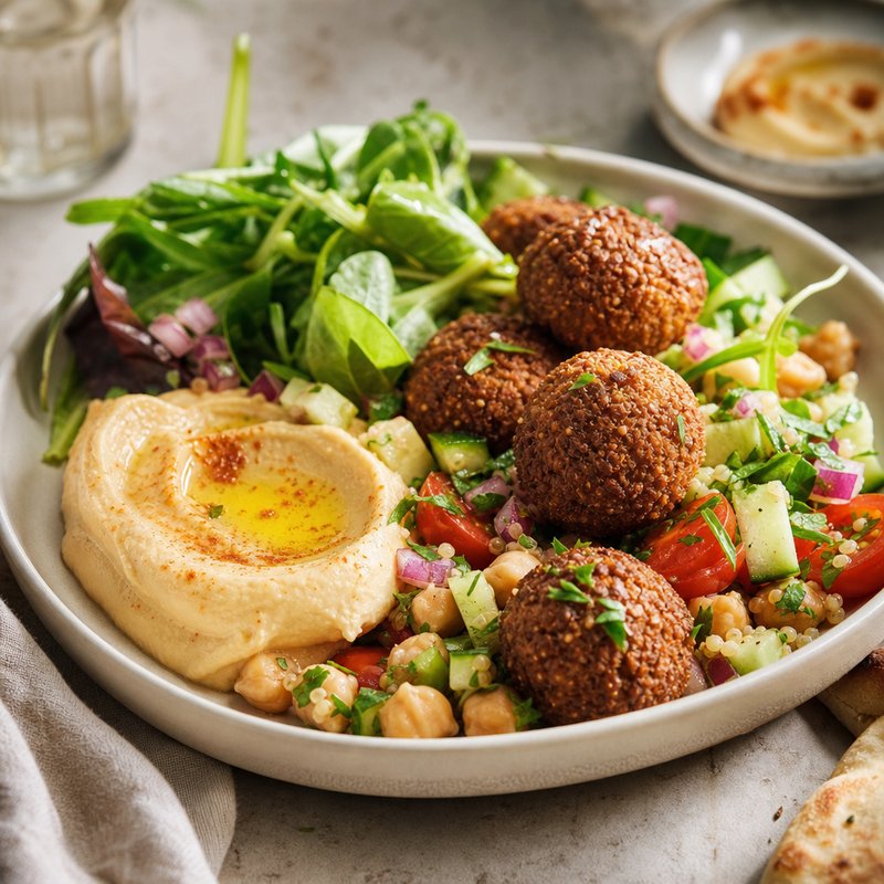 Món salad 15 phút ngon như falafel, béo mịn như hummus - bí quyết ở đâu vậy?