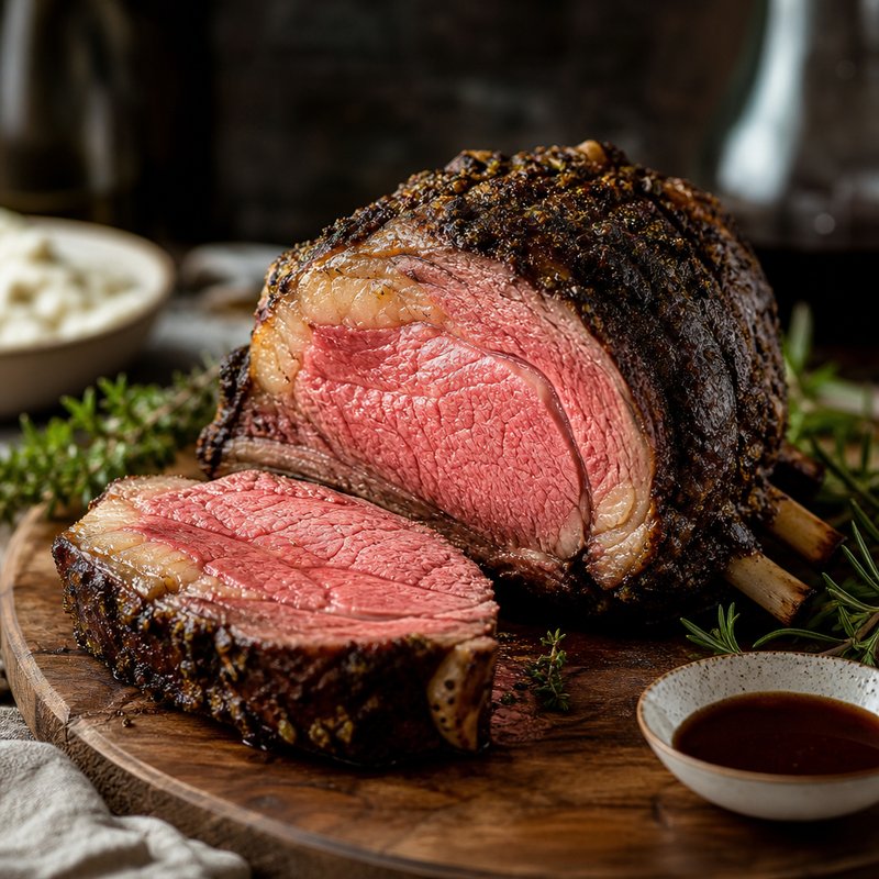 Nghệ thuật nướng thịt bò prime rib: khoa học đằng sau kỹ thuật reverse sear và bí quyết để có miếng thịt hoàn hảo