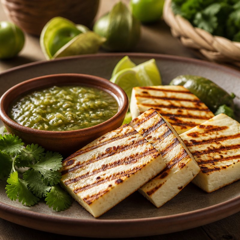 Queso panela nướng vỉ và salsa tomatillo: khoa học đằng sau miếng phô mai không chảy kỳ diệu