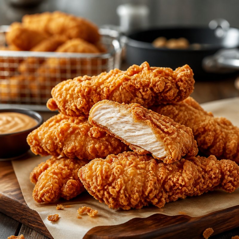 Tại sao gà tender ở tiệm fast-food lại giòn hơn gà bạn chiên ở nhà? Bí mật nằm ở chỗ này